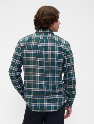 Мужская рубашка GAP 1160005033 (Зеленый L)