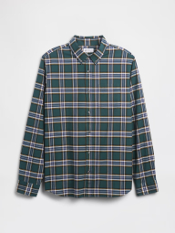 Мужская рубашка GAP 1160073082 (Зеленый M)