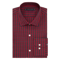 Мужская рубашка Slim Fit Tommy Hilfiger 1160187385 (Красный XL)