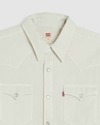 Чоловіча сорочка в стилі вестерн Levi's на кнопках 1160523151 (Молочний XXL)