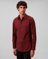 Мужская рубашка Calvin Klein 1160587957 (Бордовый XXL)
