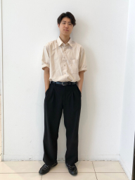 Сорочка UNIQLO з короткими рукавами 1160765030 (Молочний XXL)