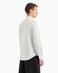 Мужская рубашка Armani Exchange 1160846308 (Белый XXL)