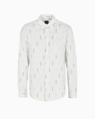 Чоловіча сорочка Armani Exchange 1160846308 (Білий XXL)