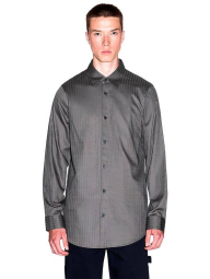 Мужская рубашка Armani Exchange 1161429853 (Серый S)