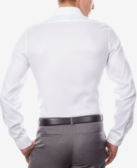 Мужская рубашка Slim Fit Calvin Klein 1163242492 (Белый L)