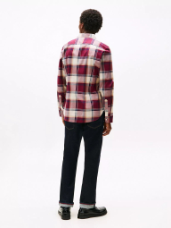 Мужская рубашка Tommy Hilfiger 1163328553 (Бордовый XXL)