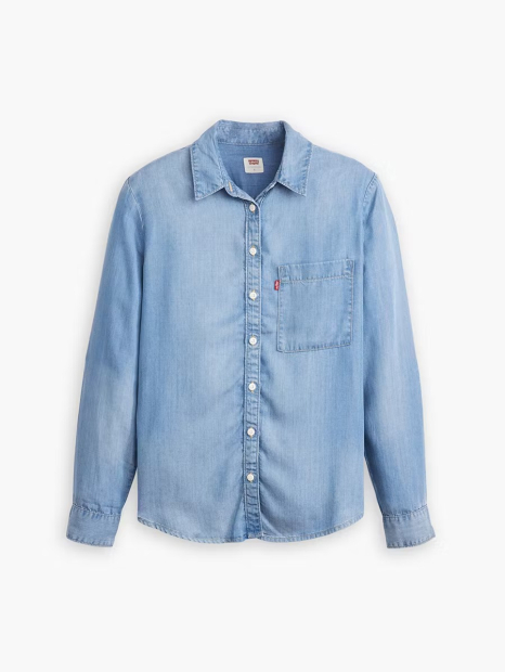 Жіноча сорочка Levi's 1159838587 (Синій 2X)