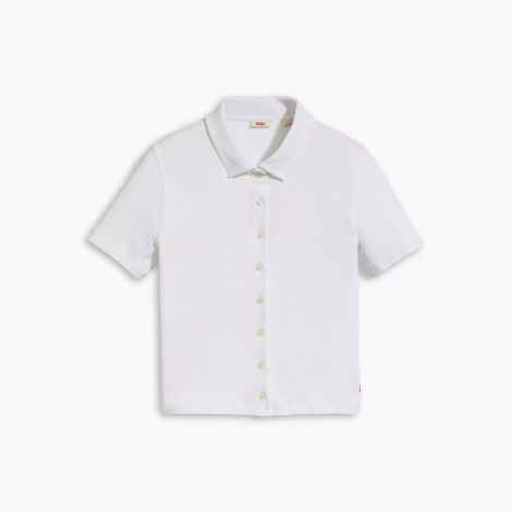 Женская рубашка Levi's с коротким рукавом 1159846112 (Белый XL)