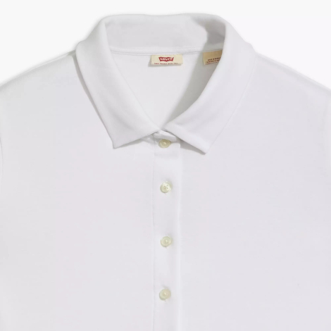 Женская рубашка Levi's с коротким рукавом 1159846112 (Белый XL)