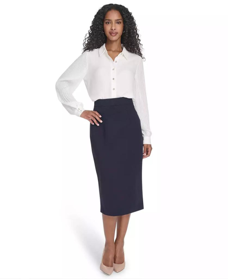 Женская легкая рубашка Tommy Hilfiger 1159850280 (Белый S)