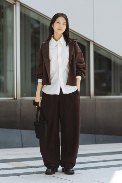 Хлопковая рубашка UNIQLO 1159852517 (Молочный XL)