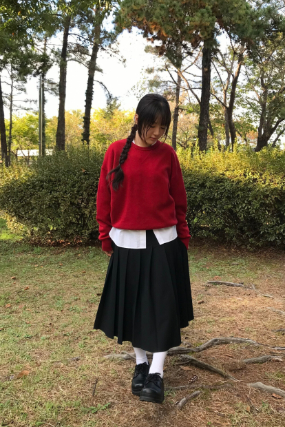 Хлопковая рубашка UNIQLO 1159852517 (Молочный XL)