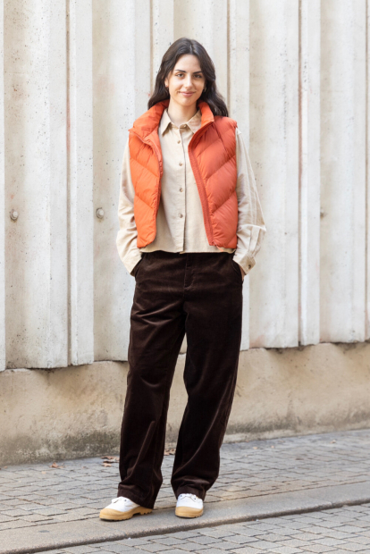 Фланелевая рубашка Uniqlo 1159854242 (Бежевый M)