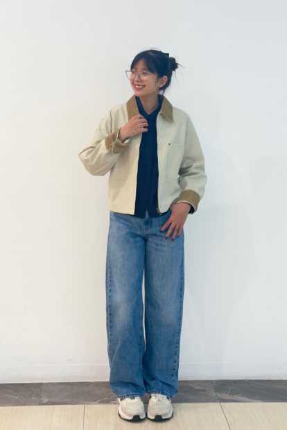 Хлопковая рубашка UNIQLO 1159854266 (Синий XXL)