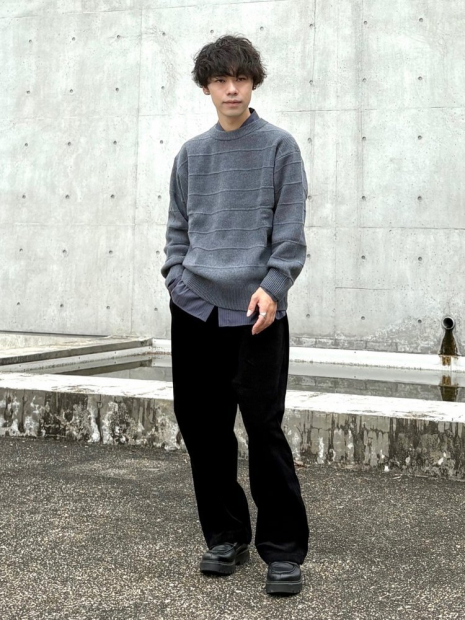 Рубашка UNIQLO в полоску 1159854439 (Синий M)