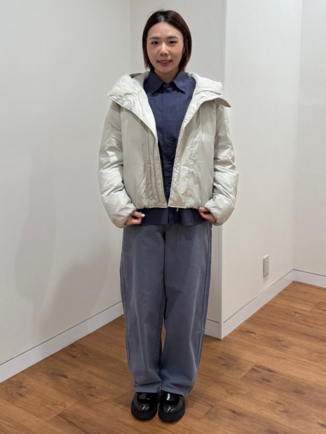 Рубашка UNIQLO в полоску 1159854439 (Синий M)