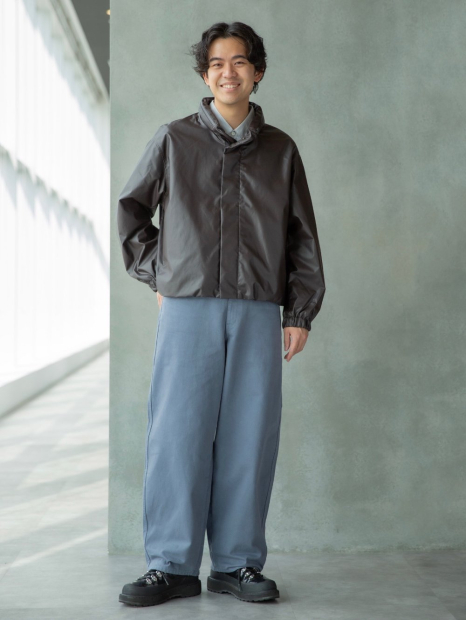 Рубашка UNIQLO в полоску 1159854450 (Серый S)