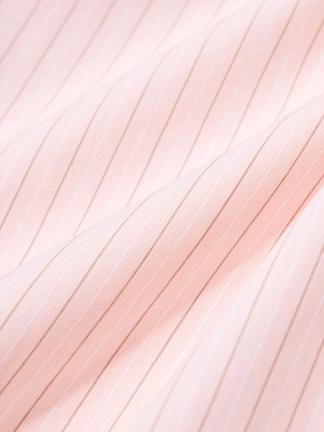 Рубашка Uniqlo в полоску 1159855146 (Розовый M)