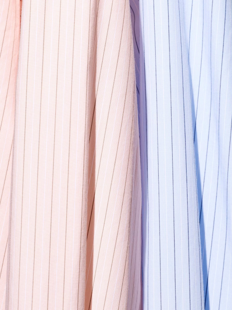 Рубашка Uniqlo в полоску 1159855146 (Розовый M)