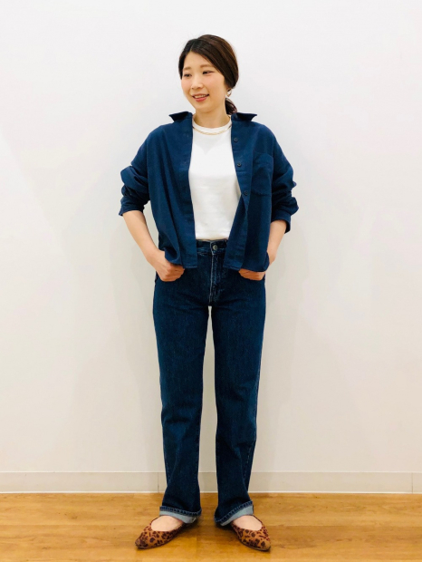 Фланелевая рубашка Uniqlo 1159856737 (Синий XL)