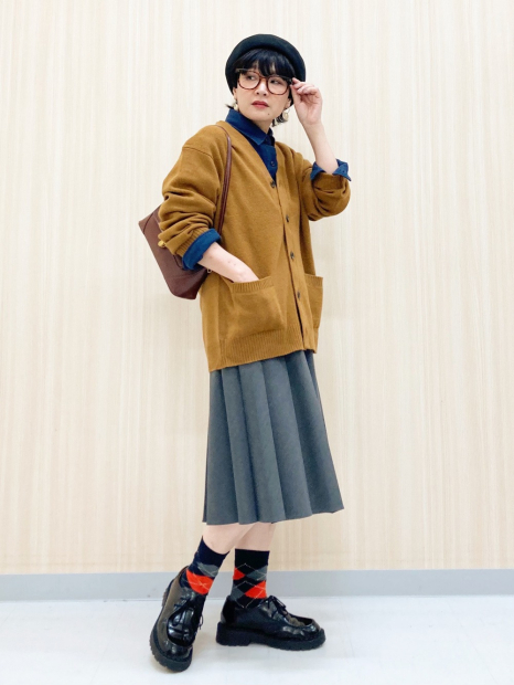 Фланелевая рубашка Uniqlo 1159856737 (Синий XL)