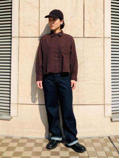 Фланелевая рубашка Uniqlo 1159857182 (Коричневый XXL)