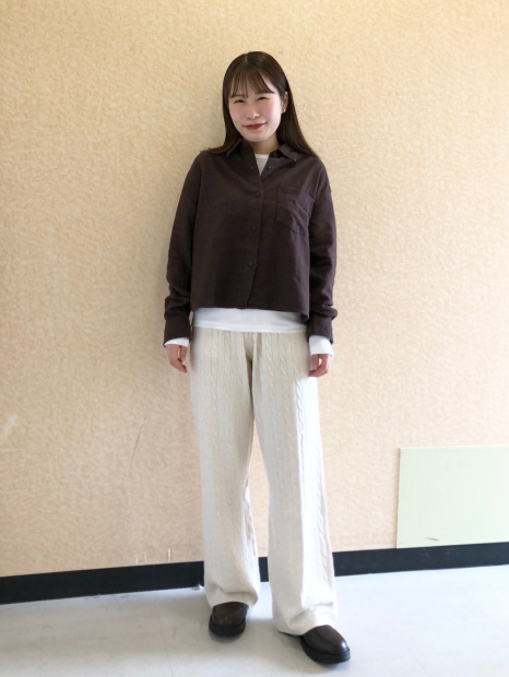 Фланелевая рубашка Uniqlo 1159857182 (Коричневый XXL)