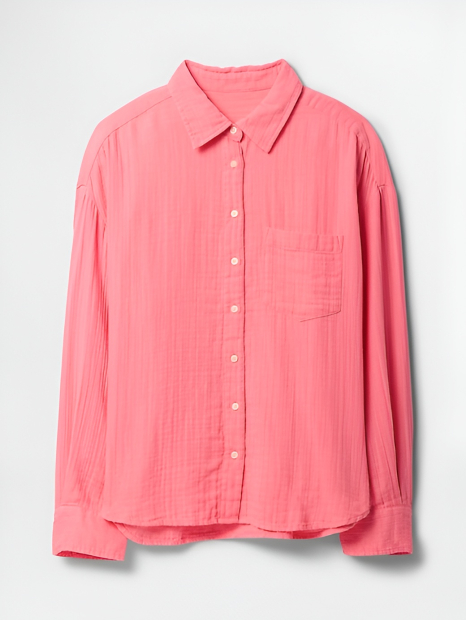 Жіноча сорочка GAP 1159857928 (рожевий M)