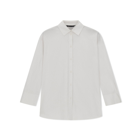 Женская рубашка свободного кроя Armani Exchange 1159858980 (Белый S)