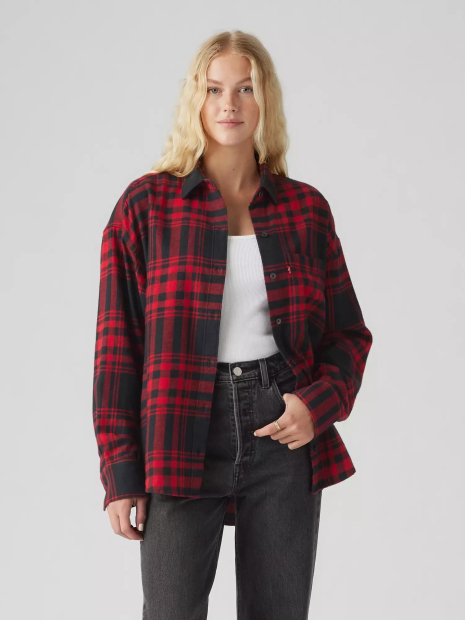 Фланелева сорочка Levi's 1159862491 (Червоний S)