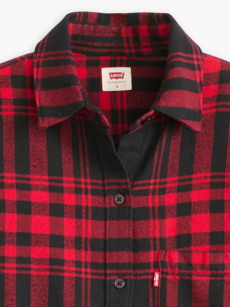 Фланелева сорочка Levi's 1159862490 (Червоний M)
