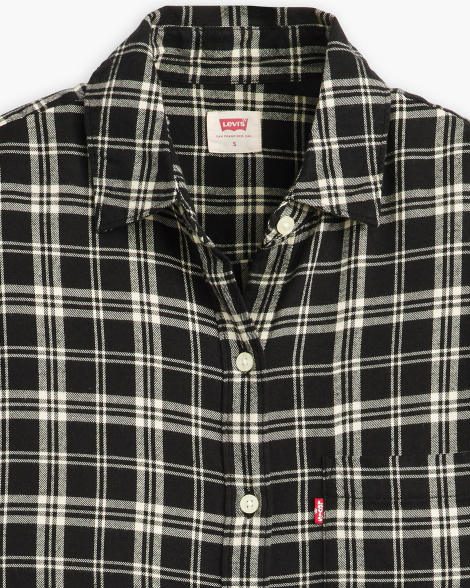 Фланелева сорочка Levi's 1159862366 (Чорний XXL)