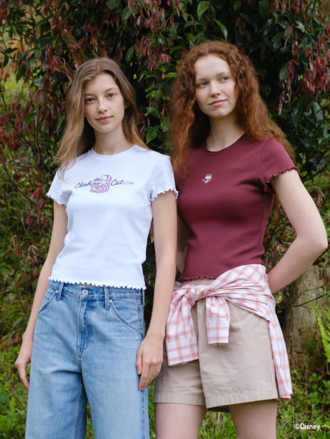 Укороченная рубашка свободного кроя JW ANDERSON UNIQLO в клетку 1159862428 (Розовый S)
