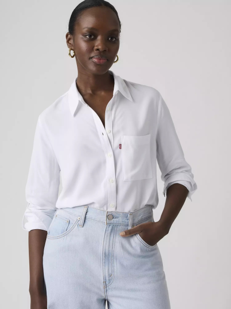 Жіноча сорочка Levi's 1159865496 (Білий M)