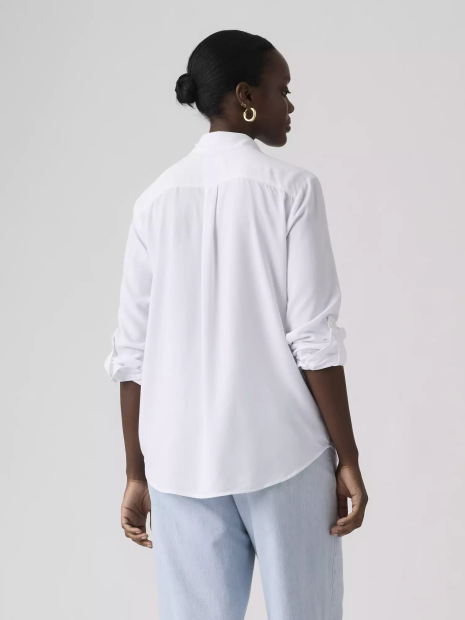 Жіноча сорочка Levi's 1159865496 (Білий M)