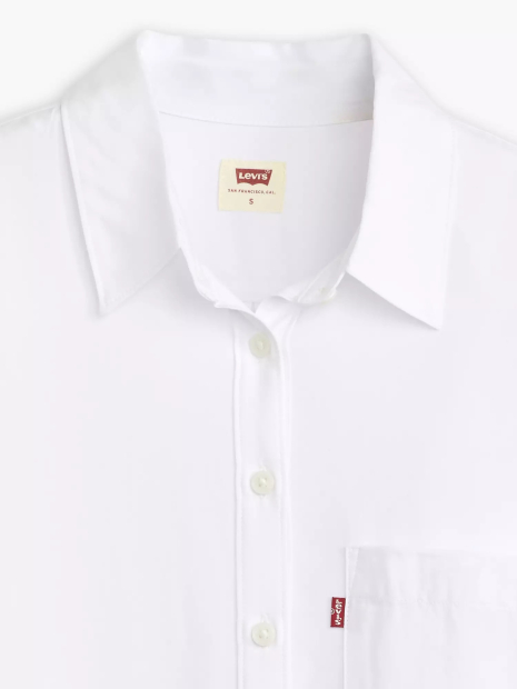 Жіноча сорочка Levi's 1159865496 (Білий M)
