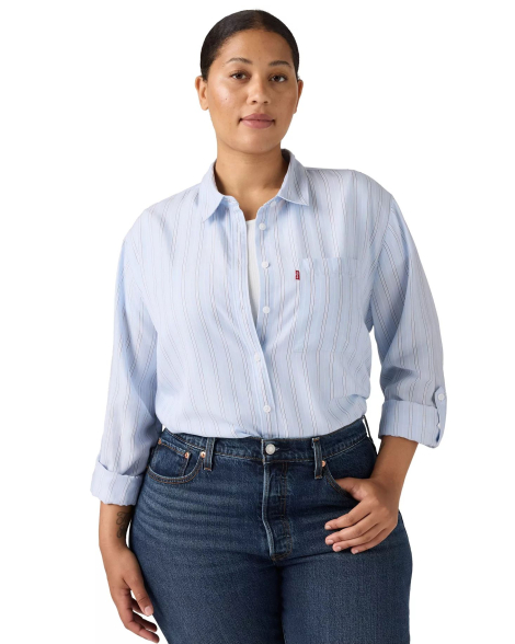 Жіноча сорочка Levi's 1160113097 (Блакитний M)