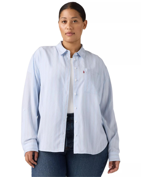 Жіноча сорочка Levi's 1160113097 (Блакитний M)