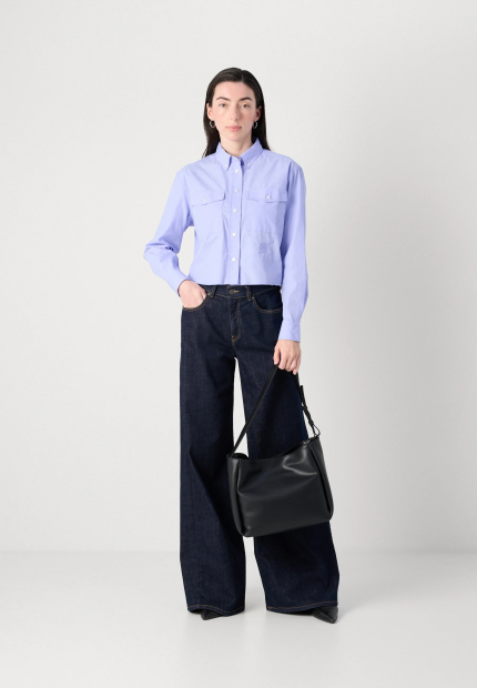 Укороченная рубашка Tommy Hilfiger 1160472422 (Сиреневый XL)