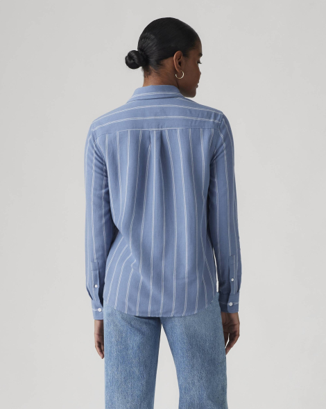 Женская рубашка Levi's 1161837487 (Синий L)