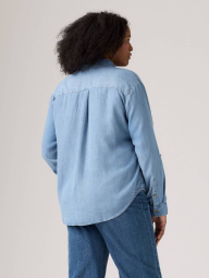 Жіноча сорочка Levi's 1159838587 (Синій 2X)