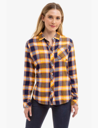 Жіноча фланелева сорочка US Polo Assn 1159840944 (Жовтий XS)