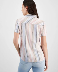 Женская рубашка Tommy Hilfiger с коротким рукавом 1159841209 (Разные цвета L)