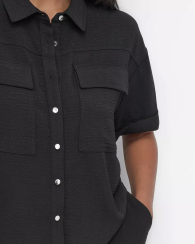 Легка жіноча сорочка DKNY 1159847581 (Чорний XL)