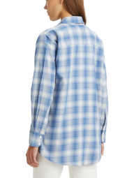 Женская рубашка Levi's в клетку 1159849865 (Голубой XS)