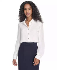 Женская легкая рубашка Tommy Hilfiger 1159850280 (Белый S)