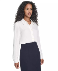 Женская легкая рубашка Tommy Hilfiger 1159850280 (Белый S)
