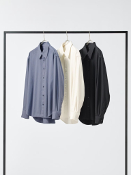 Женская хлопковая рубашка Uniqlo 1159850489 (Черный S)