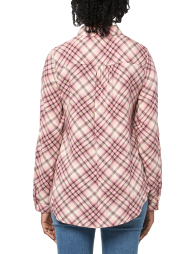 Жіноча сорочка Tommy Hilfiger в клітинку 1159852466 (рожевий S)